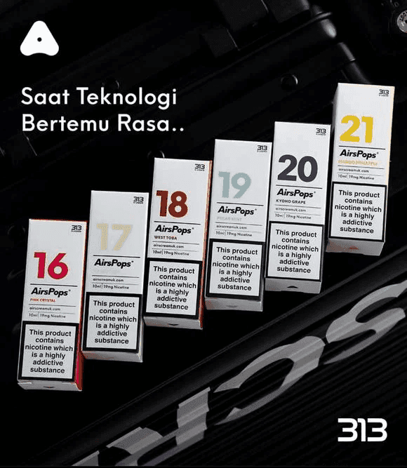 AIRSCREAM AIRSPOPS 313 數字煙油官網:圖片 4